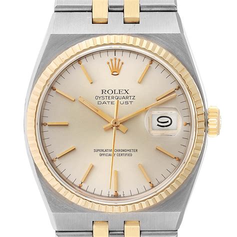 men's rolex oysterquartz datejust 17013.